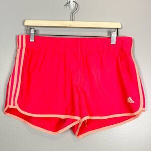 Adidas Athletic. Running Shorts with Mesh Lining Woman’s size XL Orangeaz